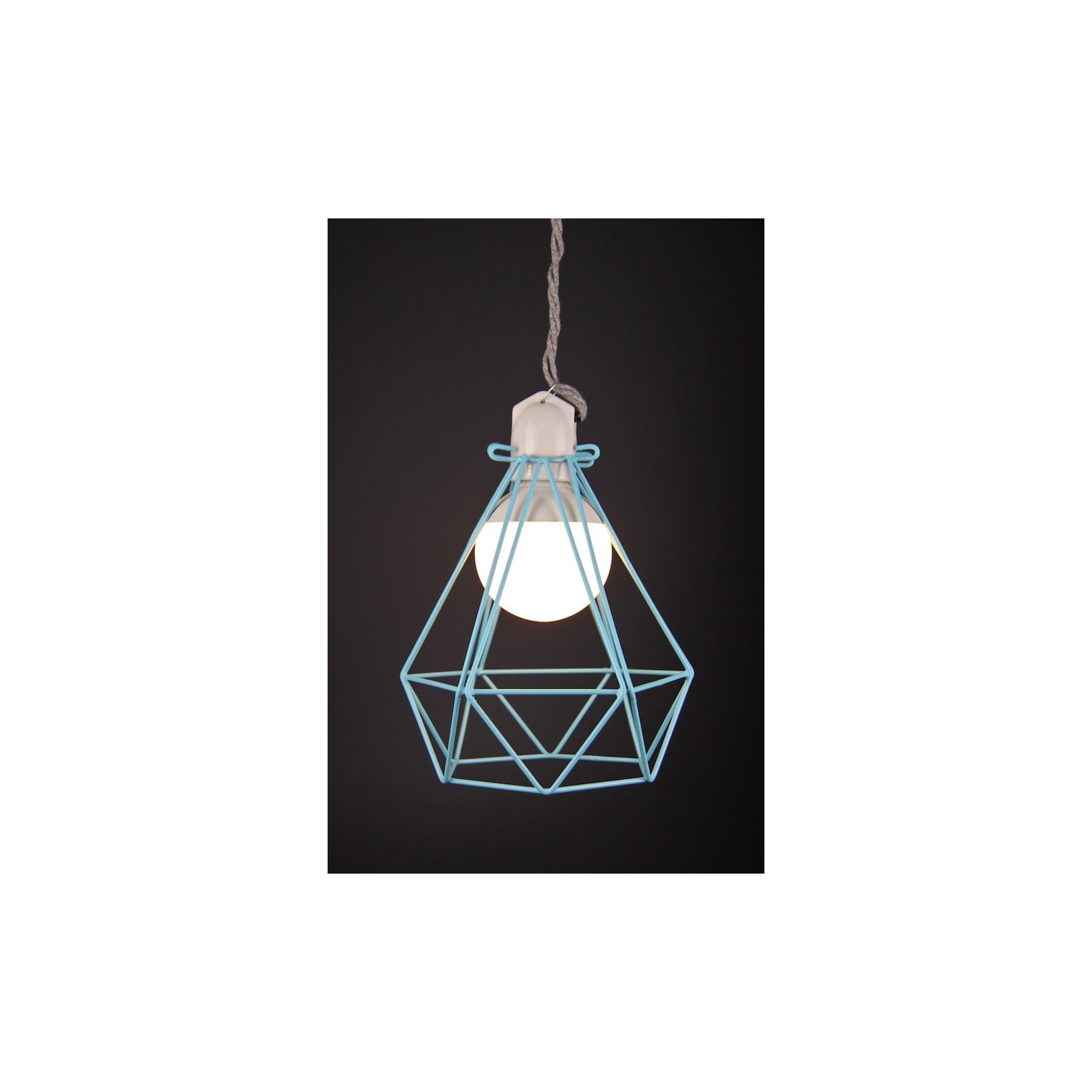 Diamond Cage Pendant