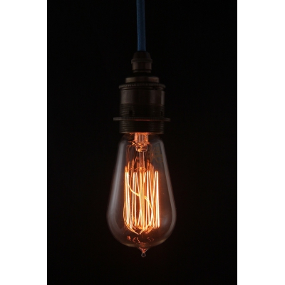 Edison Lightbulb Teardrop Short