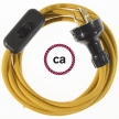 Wiring Golden Honey Cotton textile cable RC31 - 1.80 mt