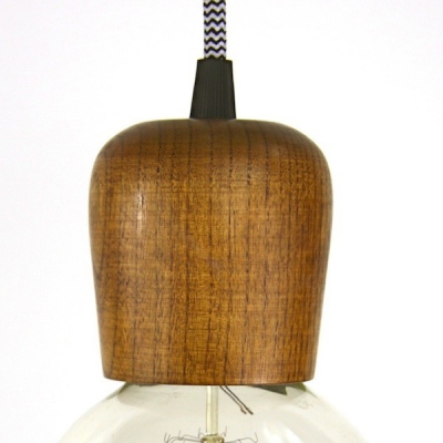 Wooden Lampholder Light