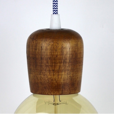Wooden Lampholder Medium Maple