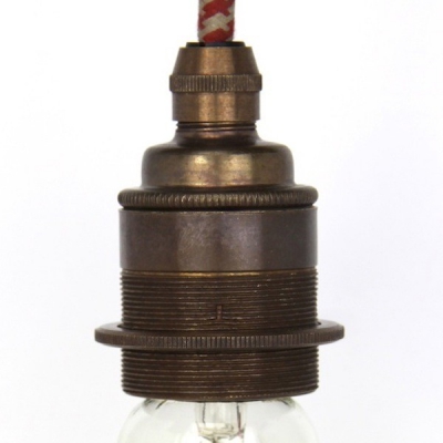 Lampholder Large Brass Edison Screw E27