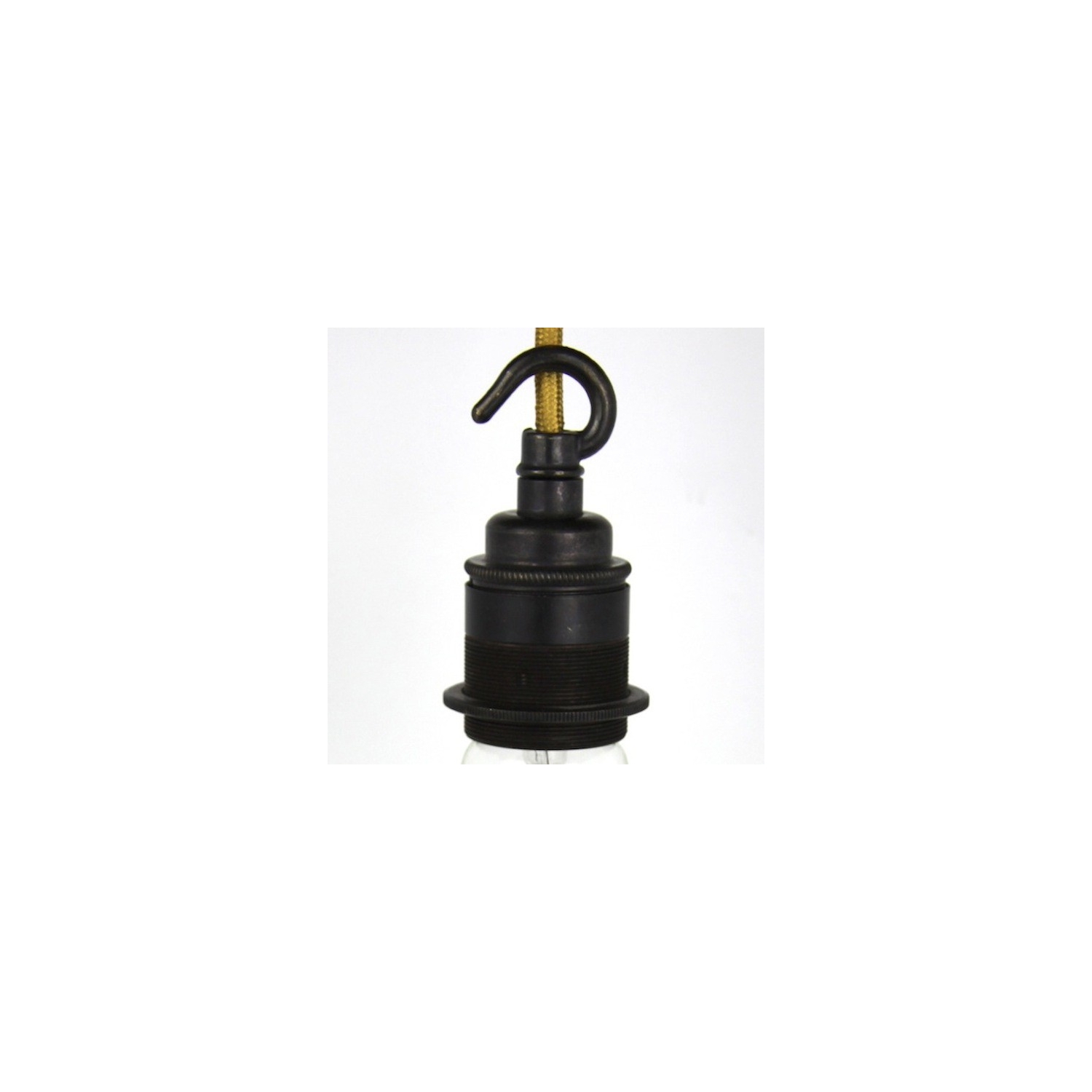 Lampholder Large Bronze with Hook