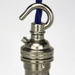 Lampholder Small Nickel with Hook