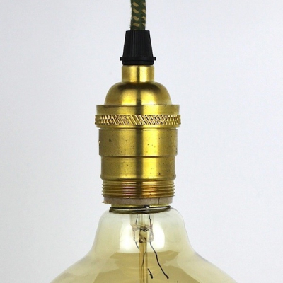 Lampholder Large Polished Brass Edison Screw E27
