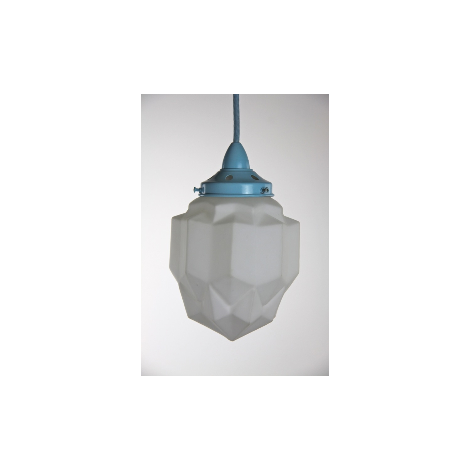 Art Deco Pendant Blue Creative Cables Au