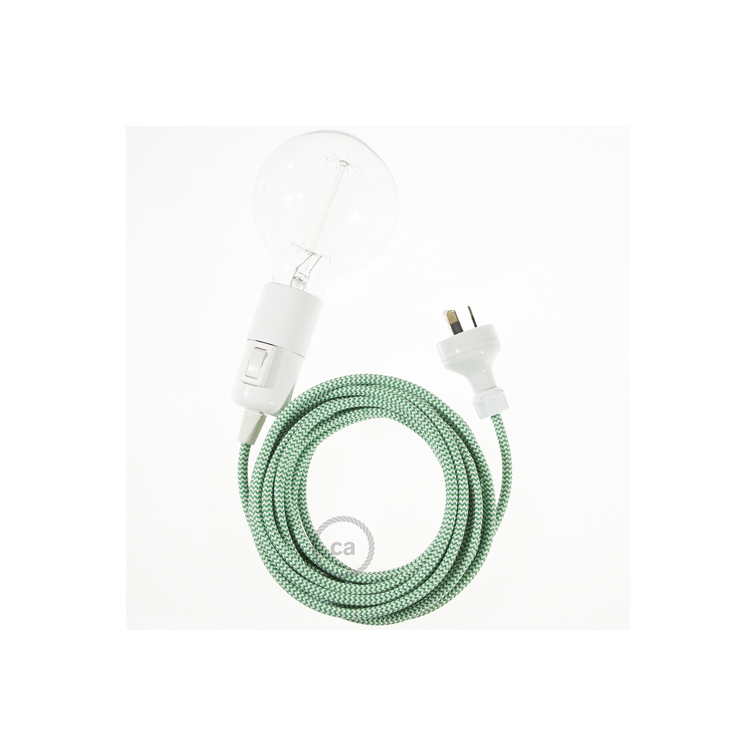 Create your RZ06 ZigZag Green Snake and bring the light wherever you want.