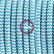 Create your RZ11 ZigZag Turquoise Snake and bring the light wherever you want.