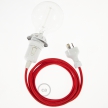 Create your RM09 Red Rayon Snake for lampshade and bring the light wherever you want.