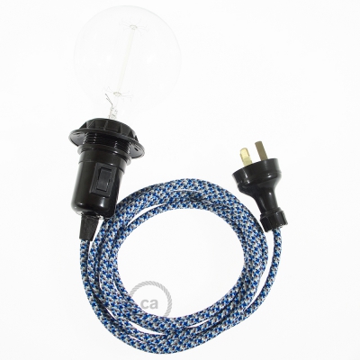 Create your RX03 Pixel Turquoise Snake for lampshade and bring the light wherever you want.