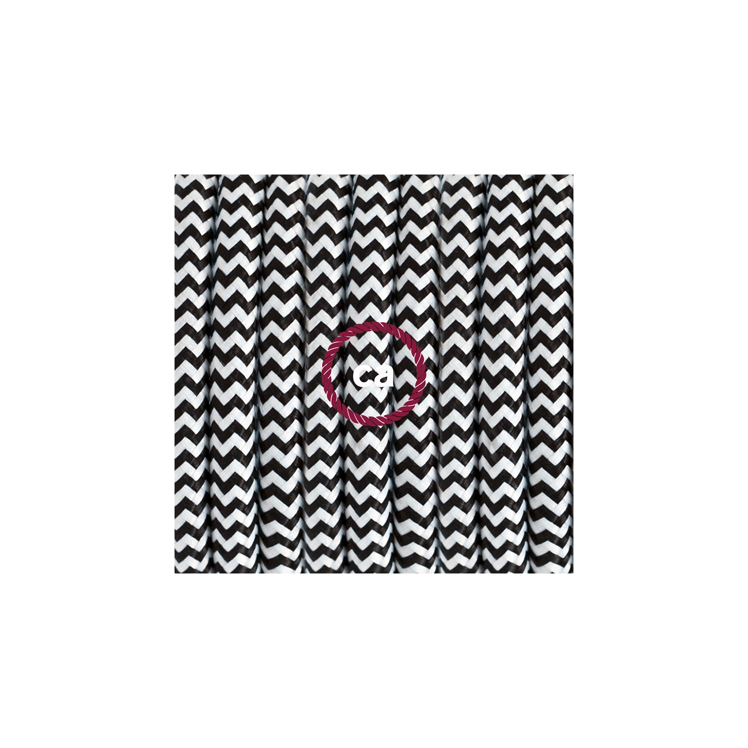 Create your RZ04 ZigZag Black Snake for lampshade and bring the light wherever you want.