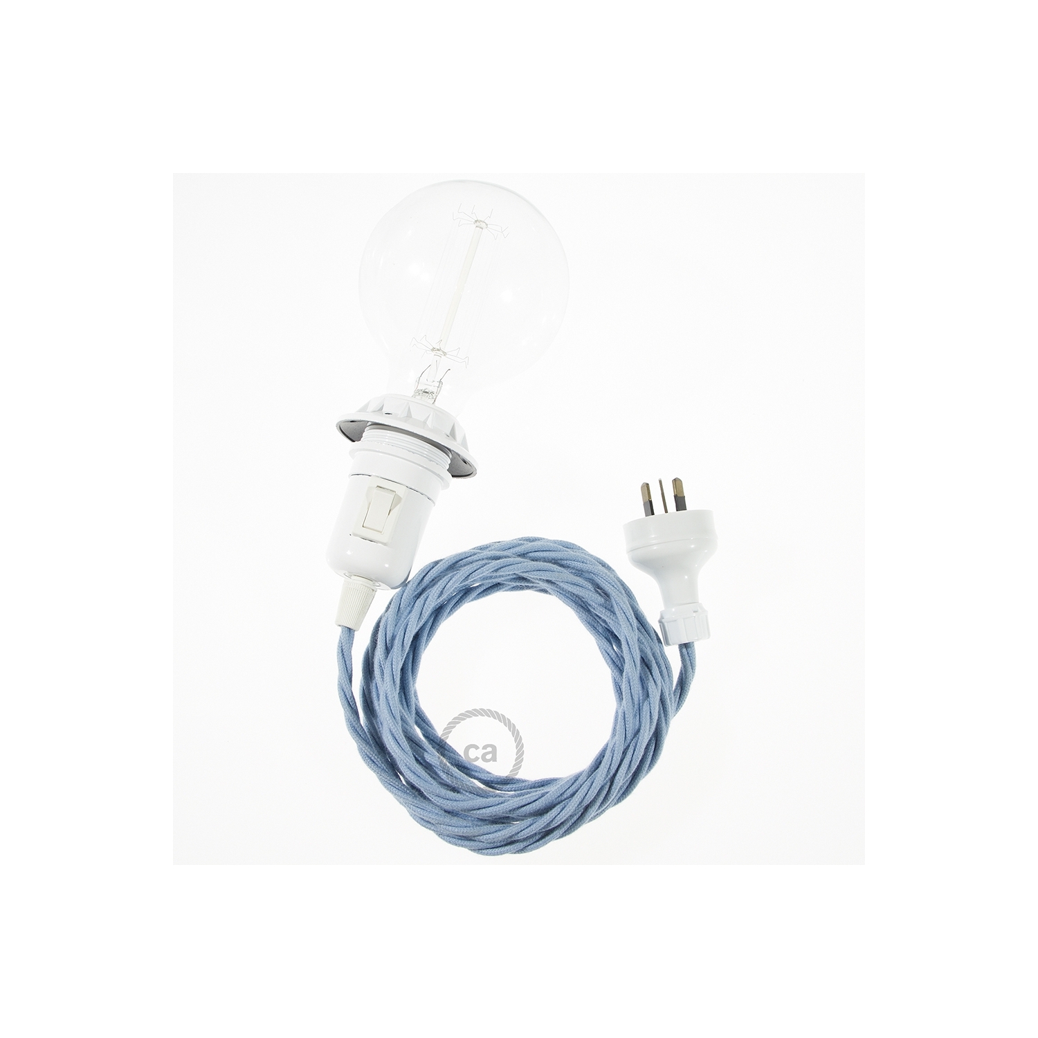 Create your TC53 Ocean Cotton Snake for lampshade and bring the light wherever you want.