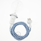 Create your TC53 Ocean Cotton Snake for lampshade and bring the light wherever you want.