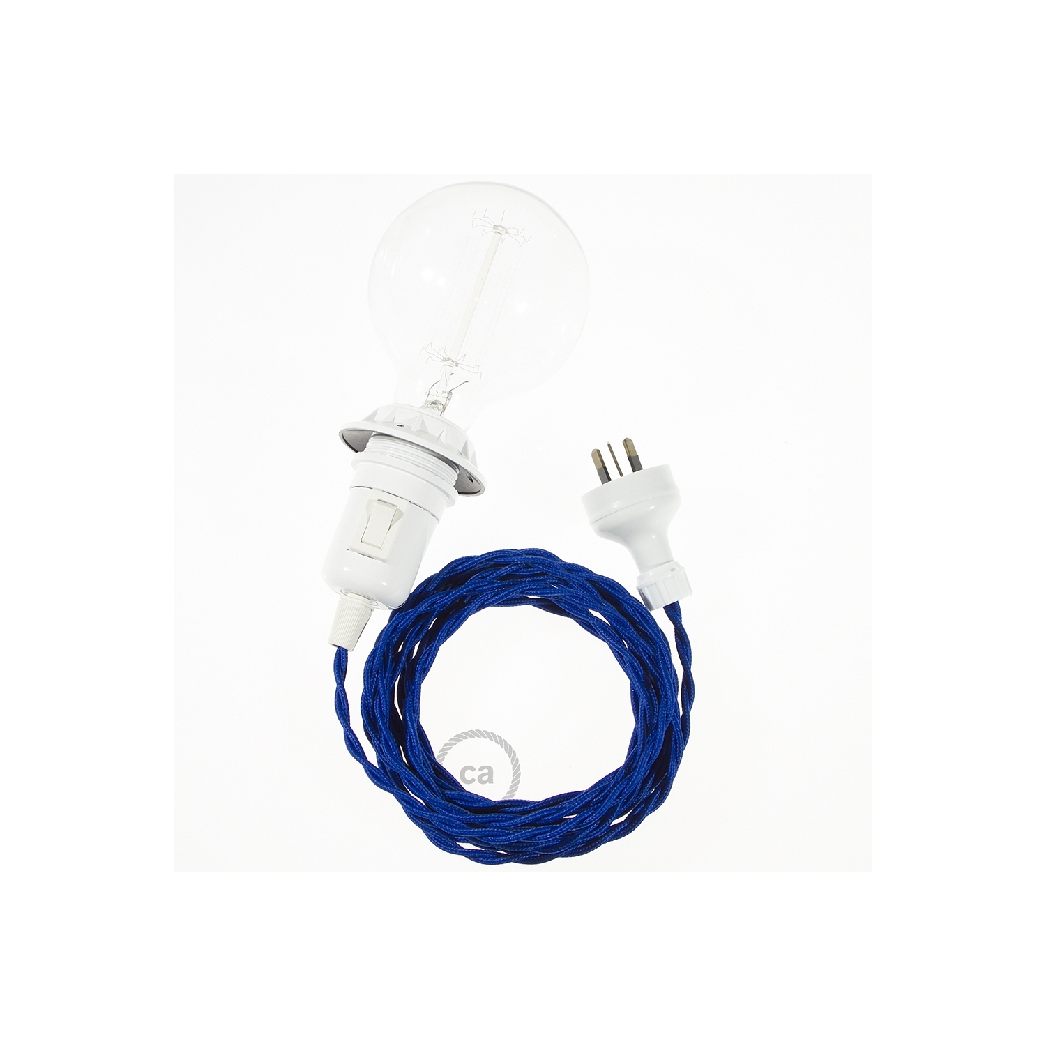 Create your TM12 Blue Rayon Snake for lampshade and bring the light wherever you want.