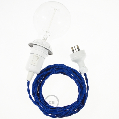 Create your TM12 Blue Rayon Snake for lampshade and bring the light wherever you want.