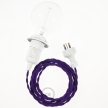 Create your TM14 Violet Rayon Snake for lampshade and bring the light wherever you want.