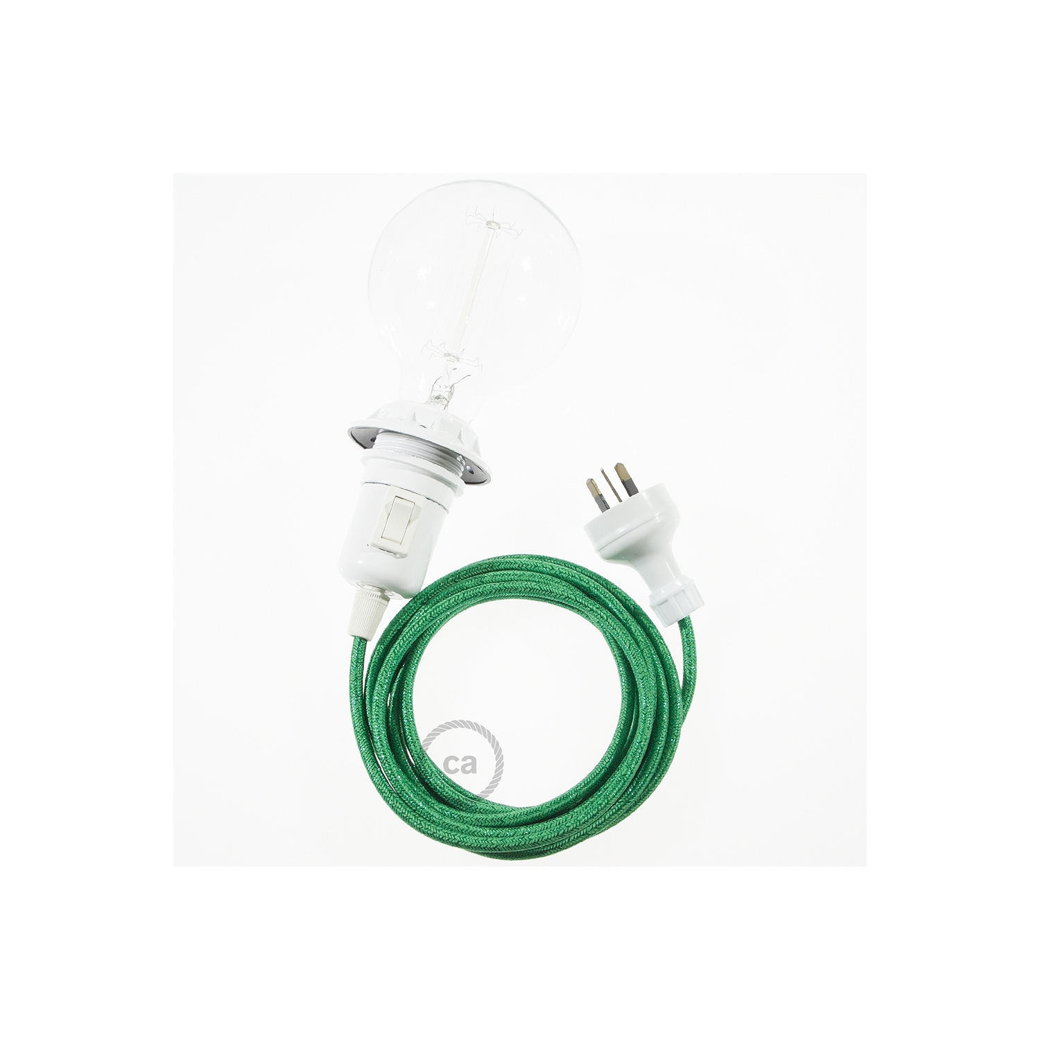 Create your RL06 Glittering Green Snake for lampshade and bring the light wherever you want.