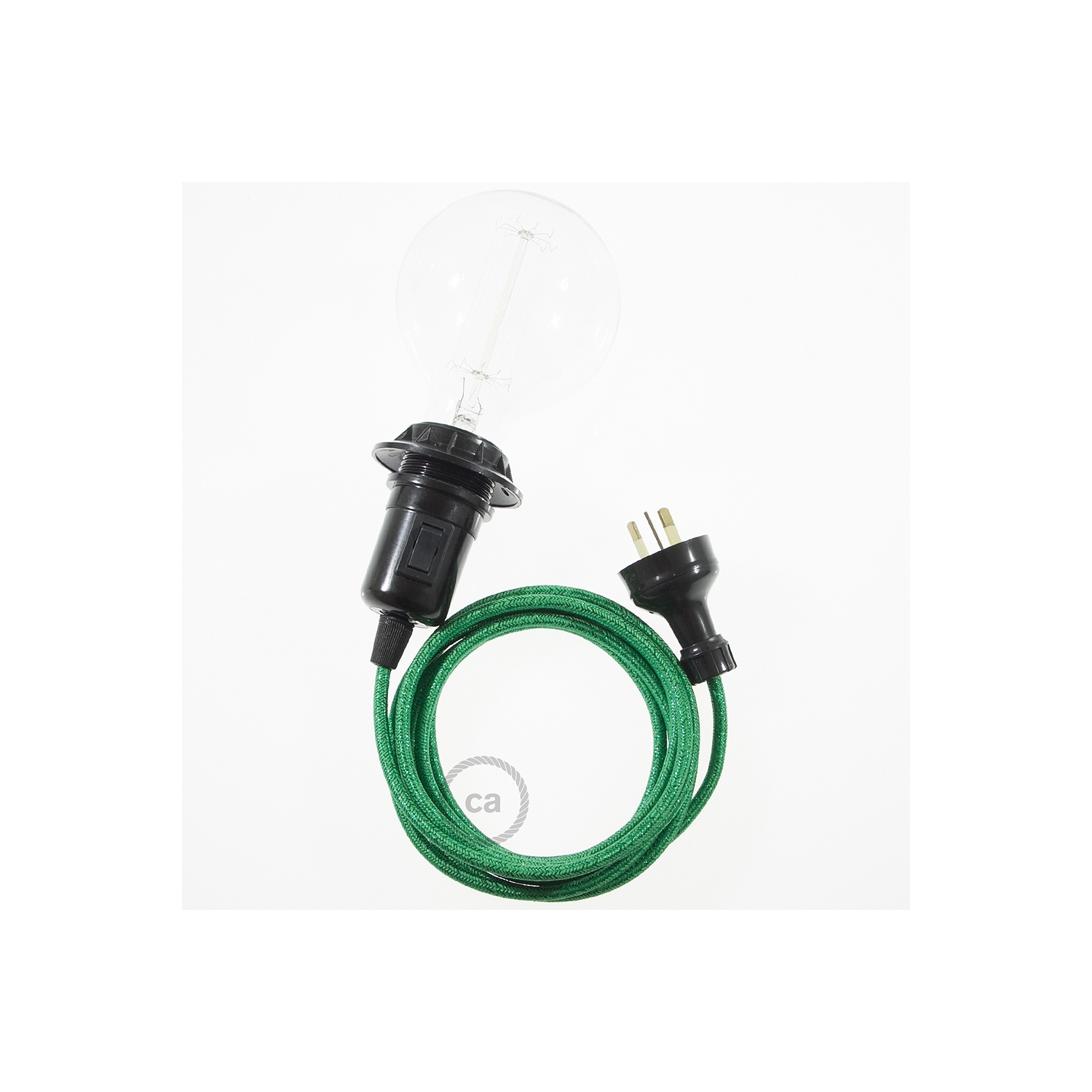 Create your RL06 Glittering Green Snake for lampshade and bring the light wherever you want.