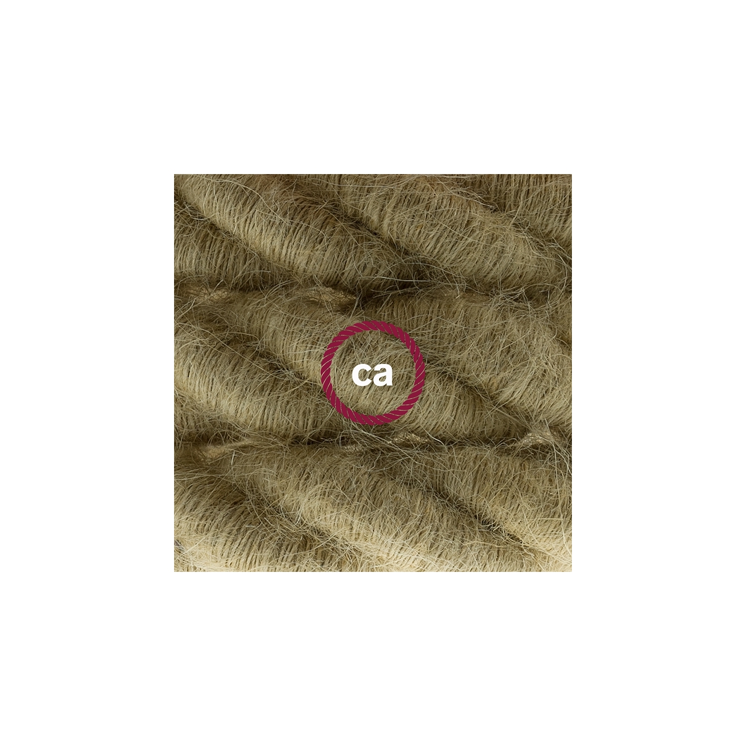 Wooden Pendant Light Natural: 2XL Jute