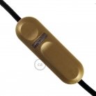 LED and traditional bulb Dimmer with golden inline switch