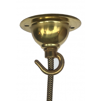 Ceiling Rose with Hook Gold