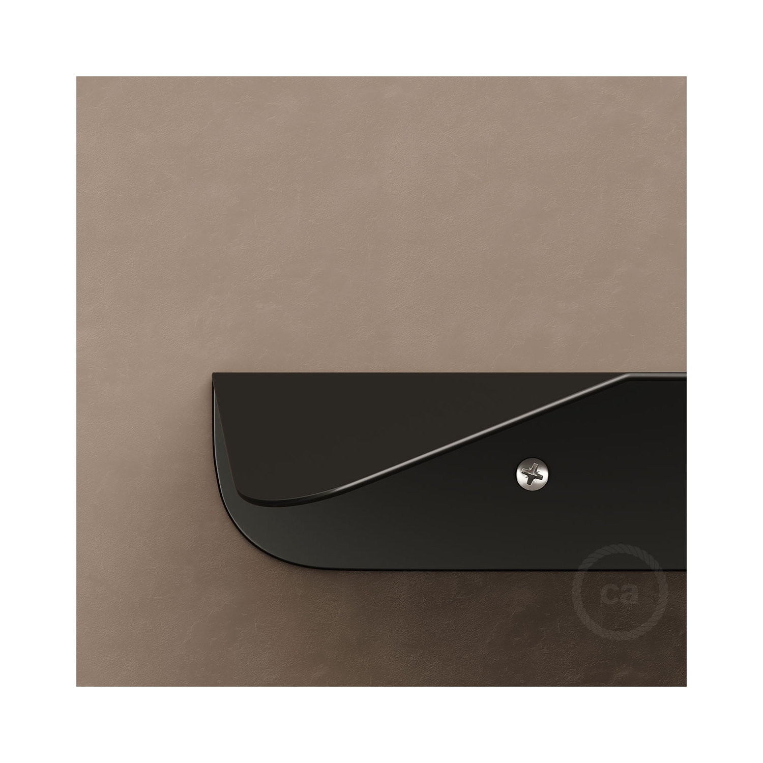 Magnetico®-Shelf Black, metal shelf for Magnetico®-Plug