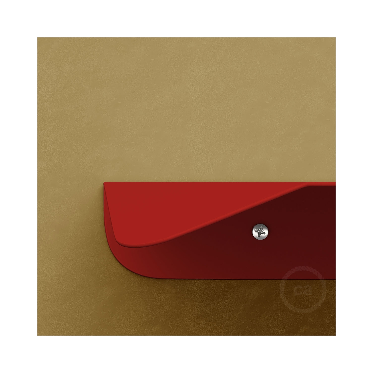 Magnetico®-Shelf Red, metal shelf for Magnetico®-Plug