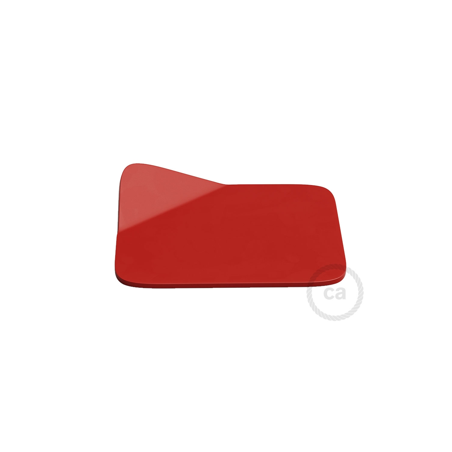 Magnetico®-Base Red, metal base for smooth surfaces for Magnetico®-Plug