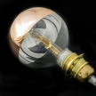 Modular LED Decorative Light bulb with Copper Semisphere 5W E27 Dimmable 2700K