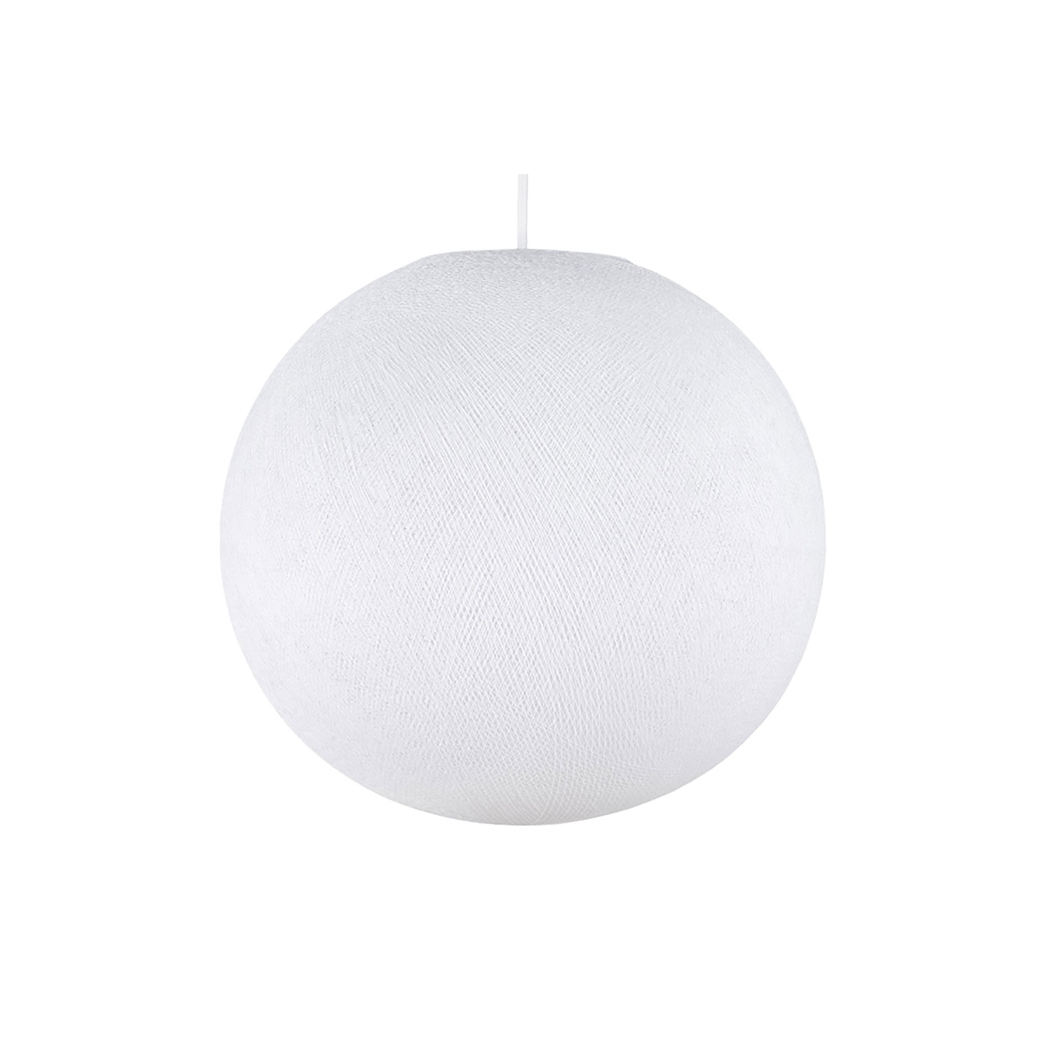 Sphere M lampshade made of polyester fiber, 35 cm diameter - 100% handmade