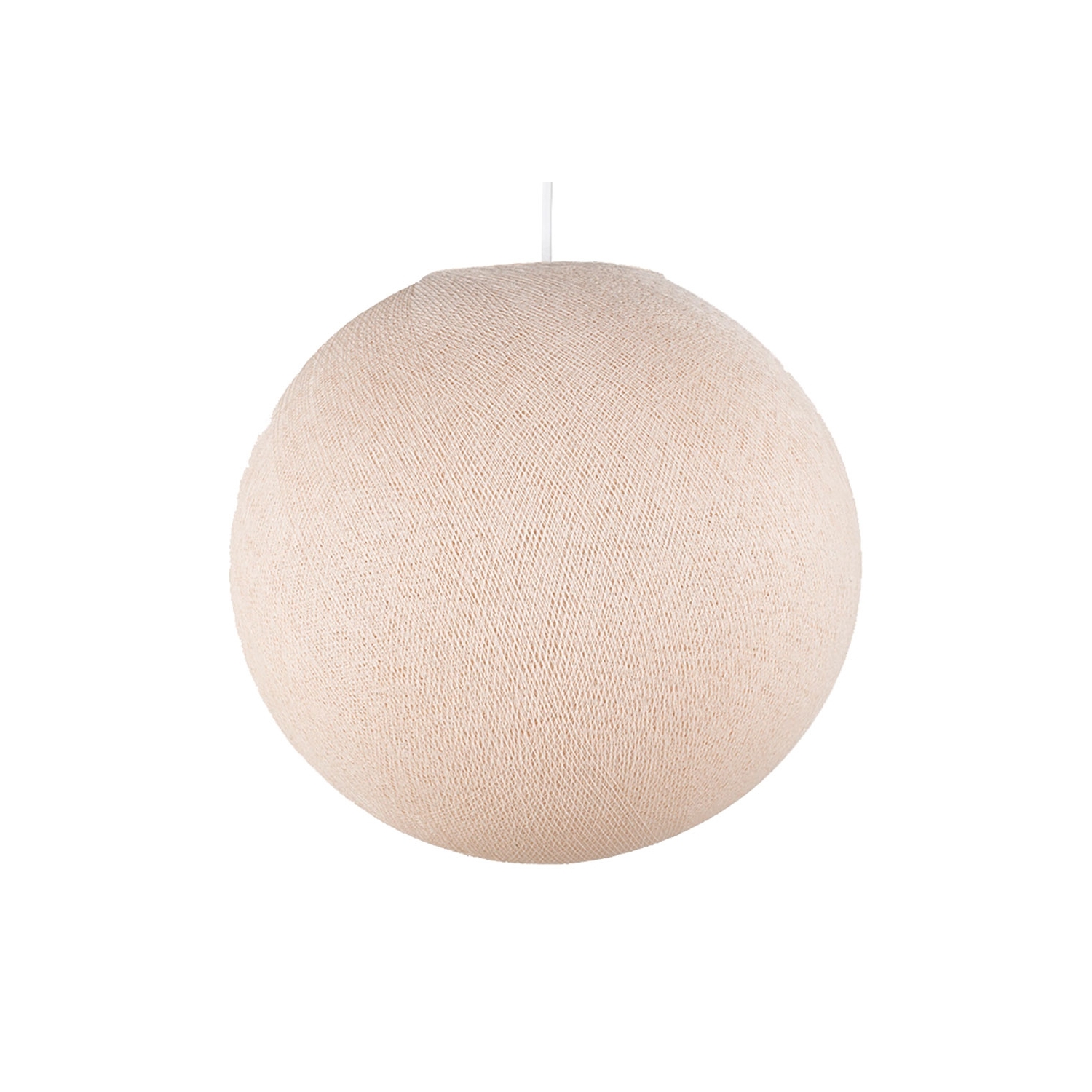 Sphere M lampshade made of polyester fiber, 35 cm diameter - 100% handmade
