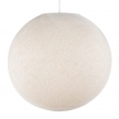 Sphere M lampshade made of polyester fiber, 35 cm diameter - 100% handmade