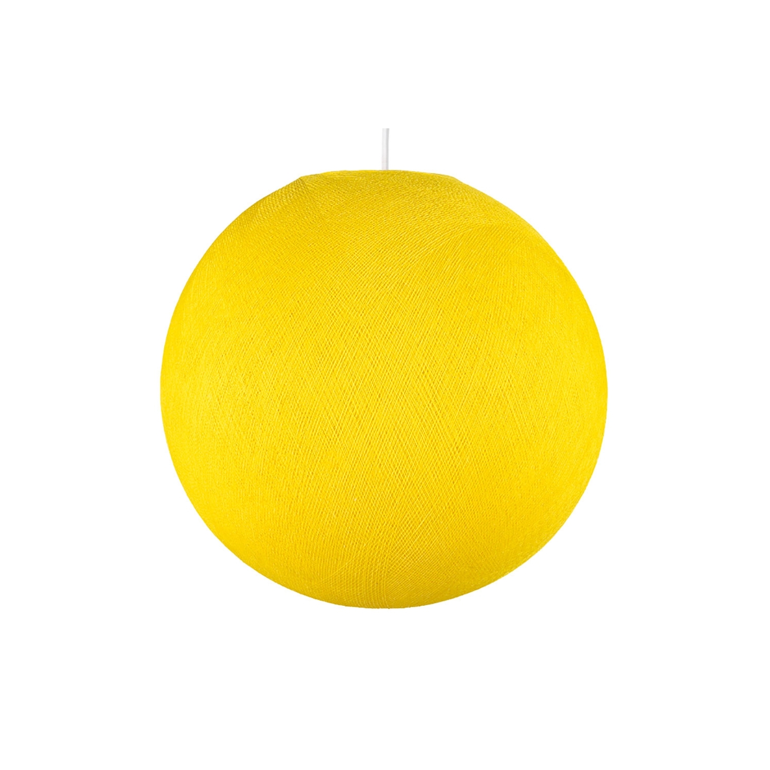 Sphere M lampshade made of polyester fiber, 35 cm diameter - 100% handmade