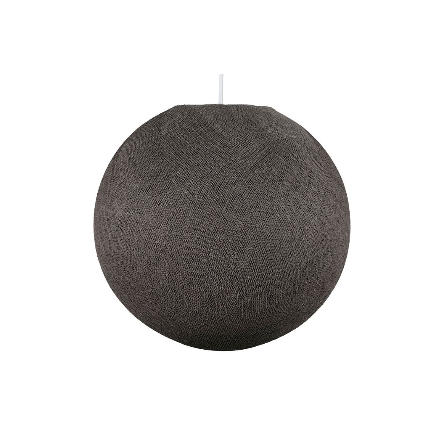 Sphere M lampshade made of polyester fiber, 35 cm diameter - 100% handmade