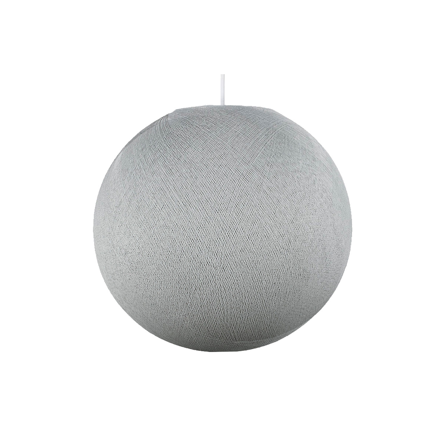 Sphere M lampshade made of polyester fiber, 35 cm diameter - 100% handmade