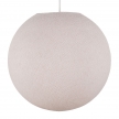 Sphere M lampshade made of polyester fiber, 35 cm diameter - 100% handmade