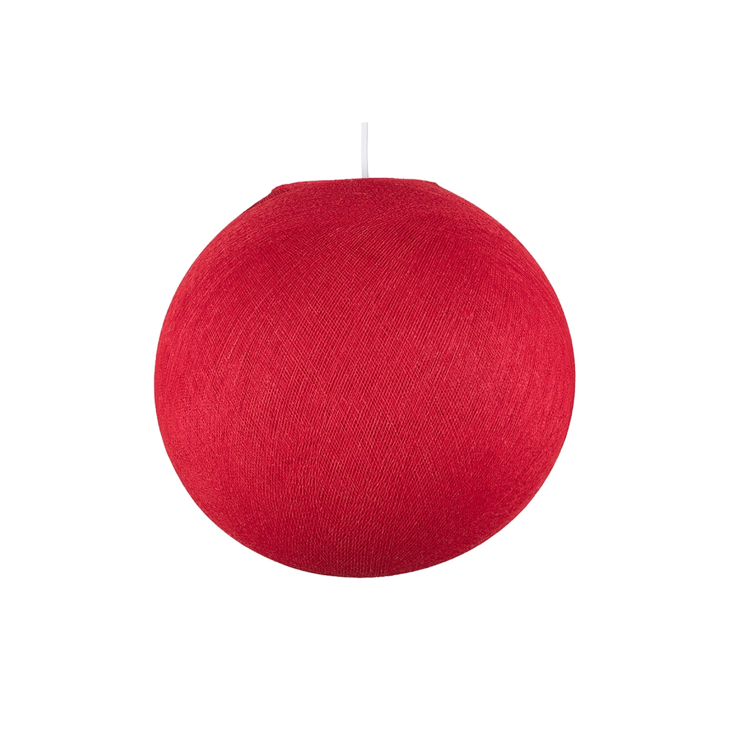 Sphere M lampshade made of polyester fiber, 35 cm diameter - 100% handmade