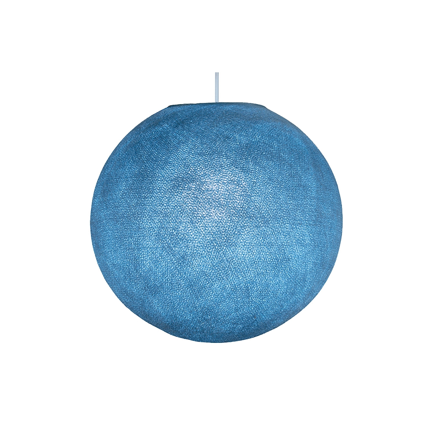 Sphere M lampshade made of polyester fiber, 35 cm diameter - 100% handmade