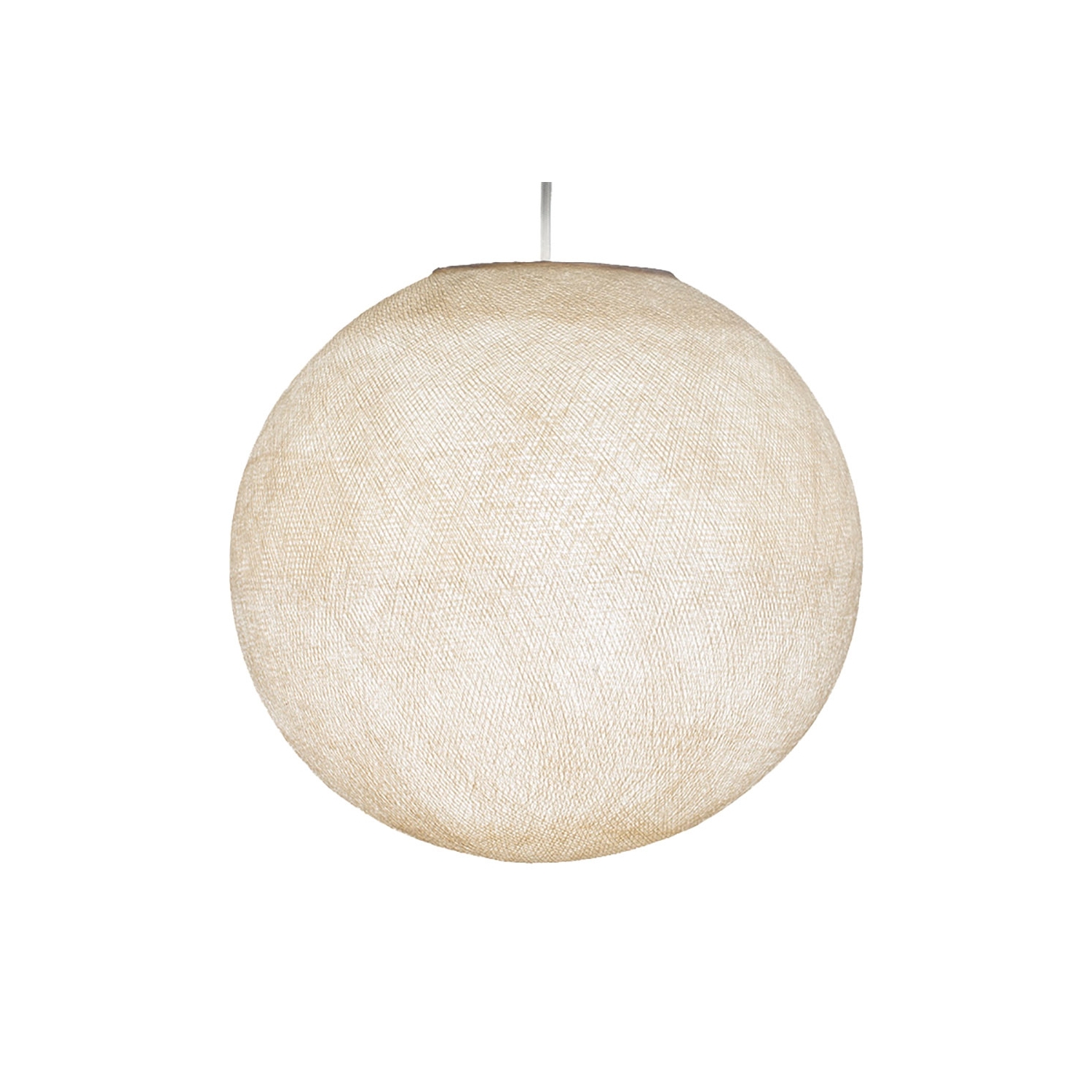 Sphere M lampshade made of polyester fiber, 35 cm diameter - 100% handmade