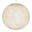 Sphere M lampshade made of polyester fiber, 35 cm diameter - 100% handmade