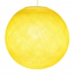 Sphere M lampshade made of polyester fiber, 35 cm diameter - 100% handmade