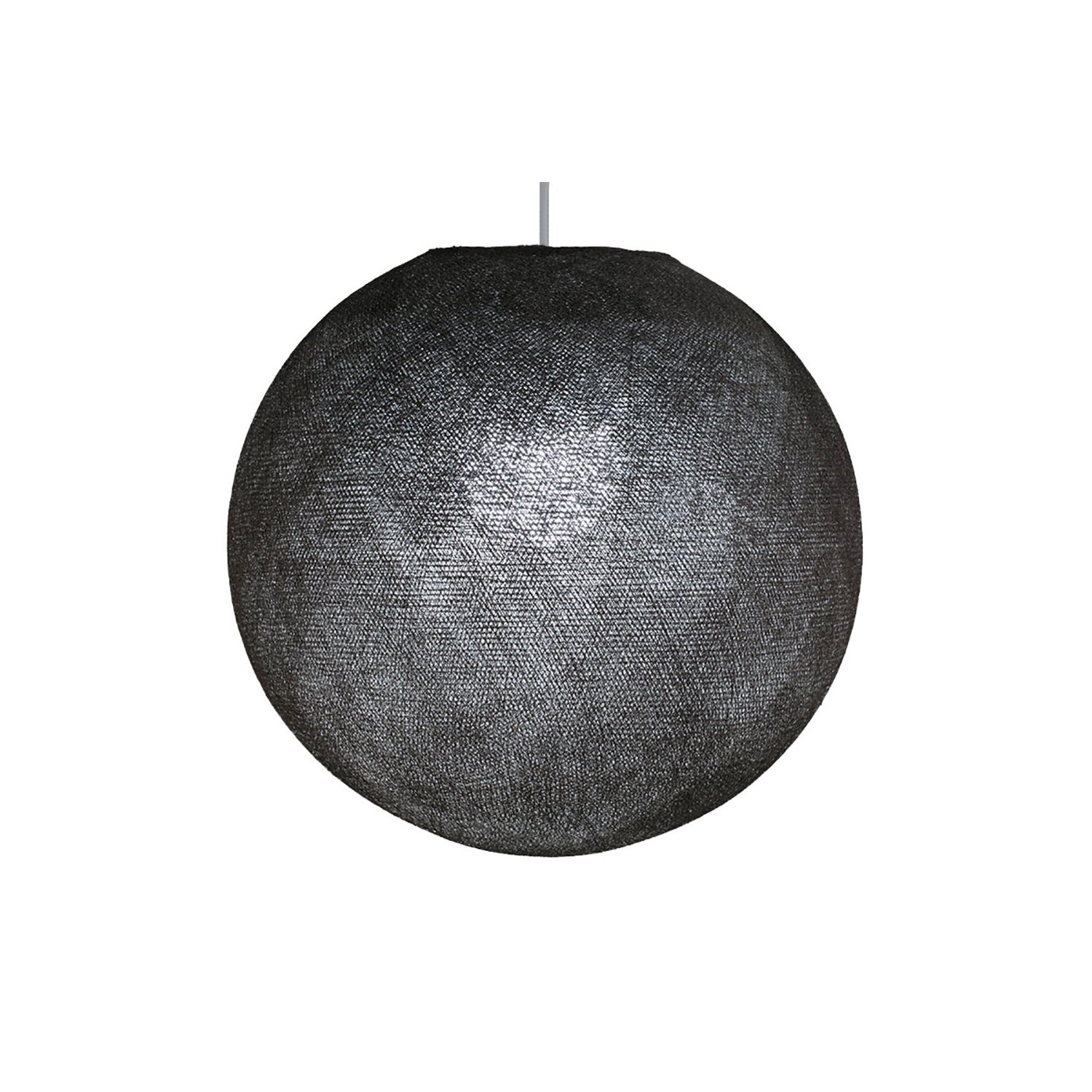 Sphere M lampshade made of polyester fiber, 35 cm diameter - 100% handmade