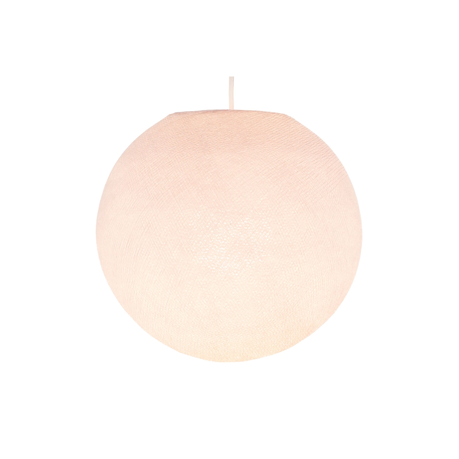 Sphere M lampshade made of polyester fiber, 35 cm diameter - 100% handmade