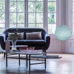 Sphere M lampshade made of polyester fiber, 35 cm diameter - 100% handmade