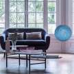 Sphere M lampshade made of polyester fiber, 35 cm diameter - 100% handmade