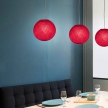 Sphere M lampshade made of polyester fiber, 35 cm diameter - 100% handmade