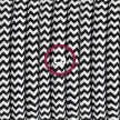 Single Pendant, suspended lamp with ZigZag Black textile cable RZ04