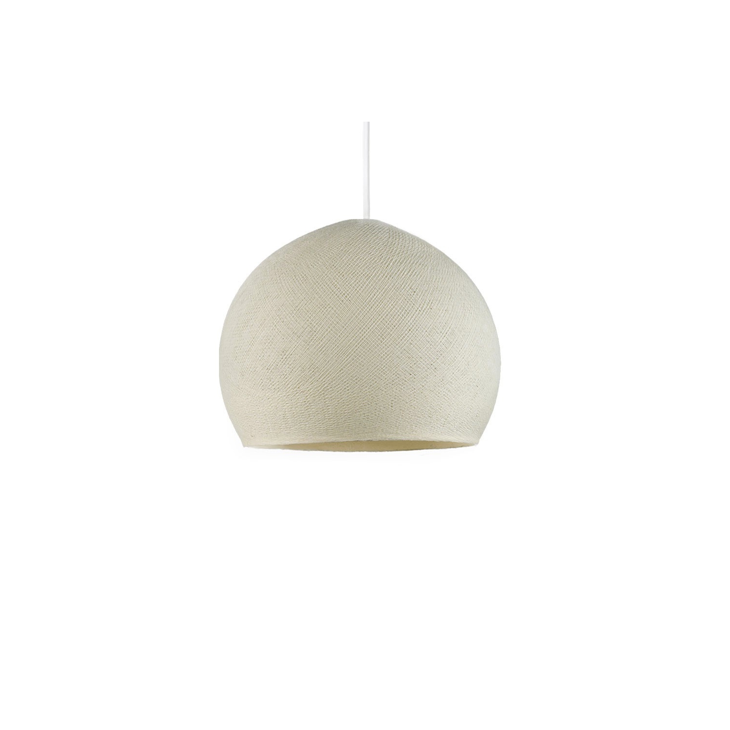 Dome XS lampshade made of polyester fiber, 25 cm diameter - 100% handmade