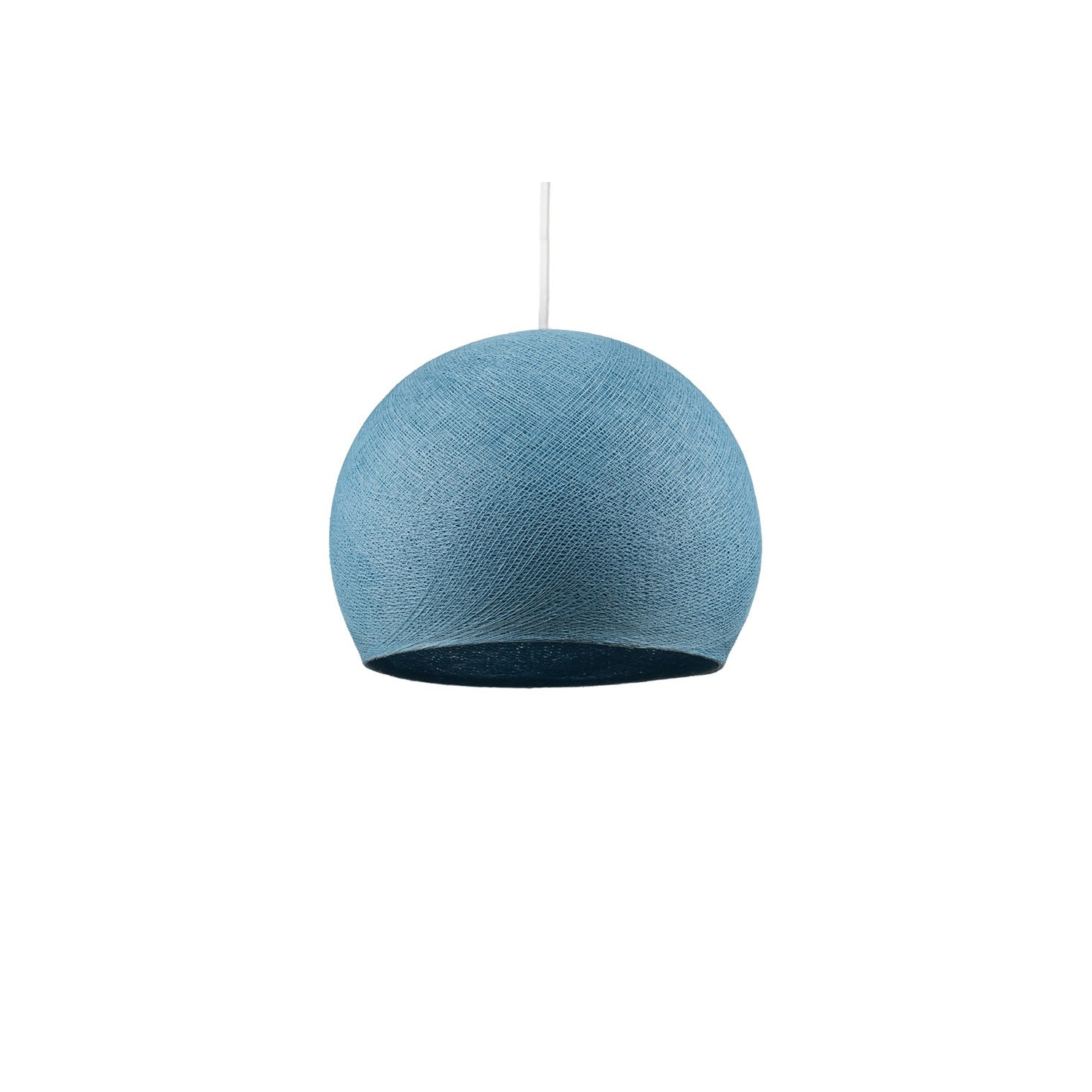 Dome XS lampshade made of polyester fiber, 25 cm diameter - 100% handmade