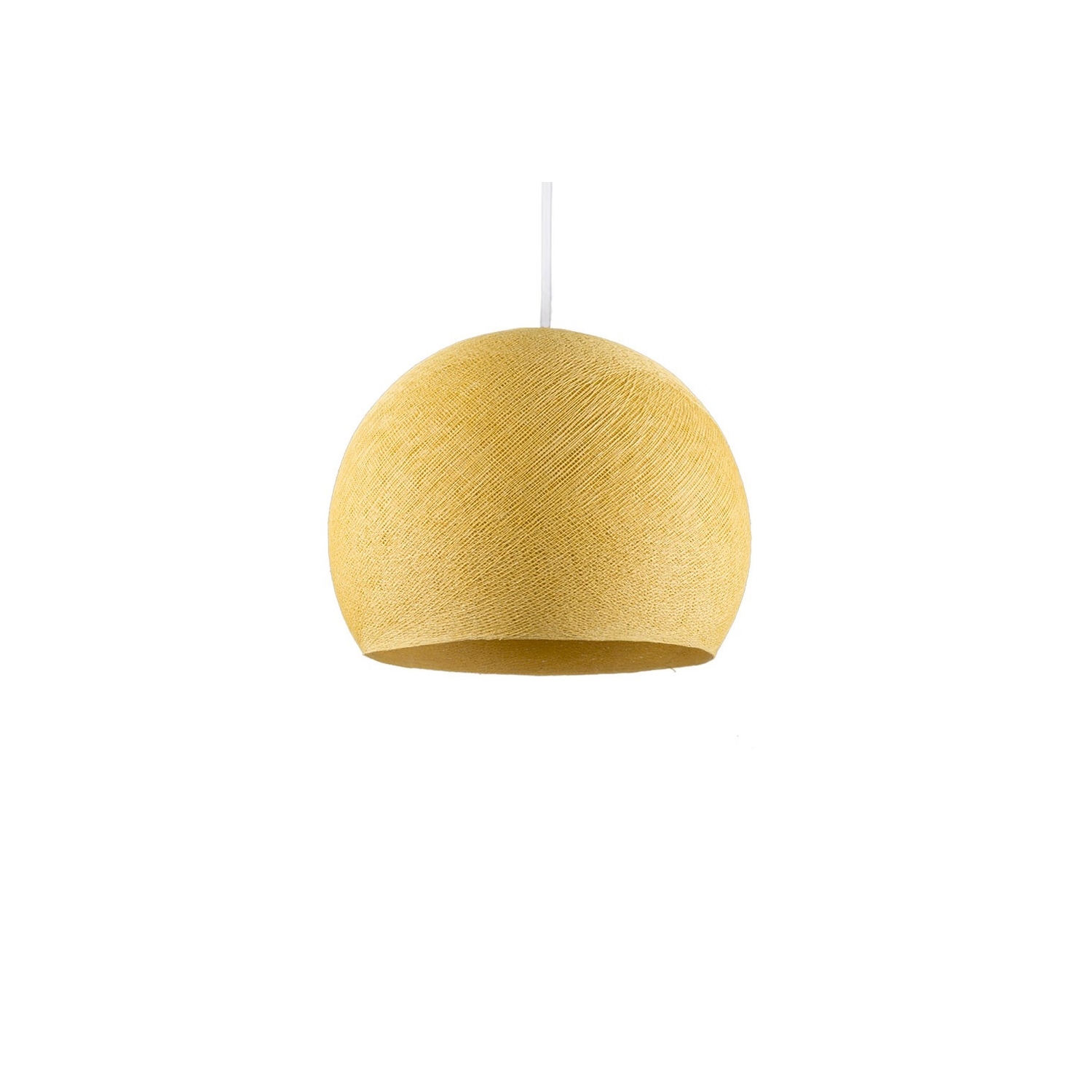 Dome XS lampshade made of polyester fiber, 25 cm diameter - 100% handmade